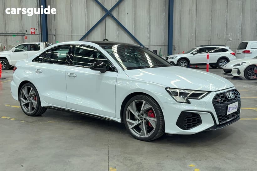 White 2022 Audi S3 Sedan 2.0 Tfsi Quattro