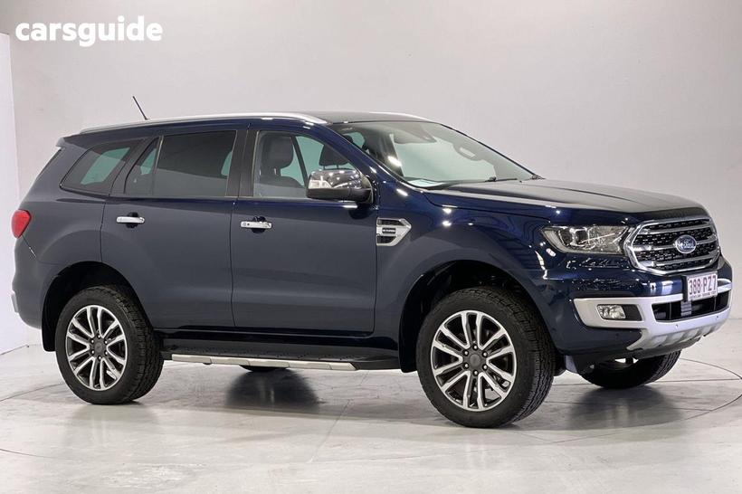 Blue 2020 Ford Everest Wagon Titanium (4Wd 7 Seat)