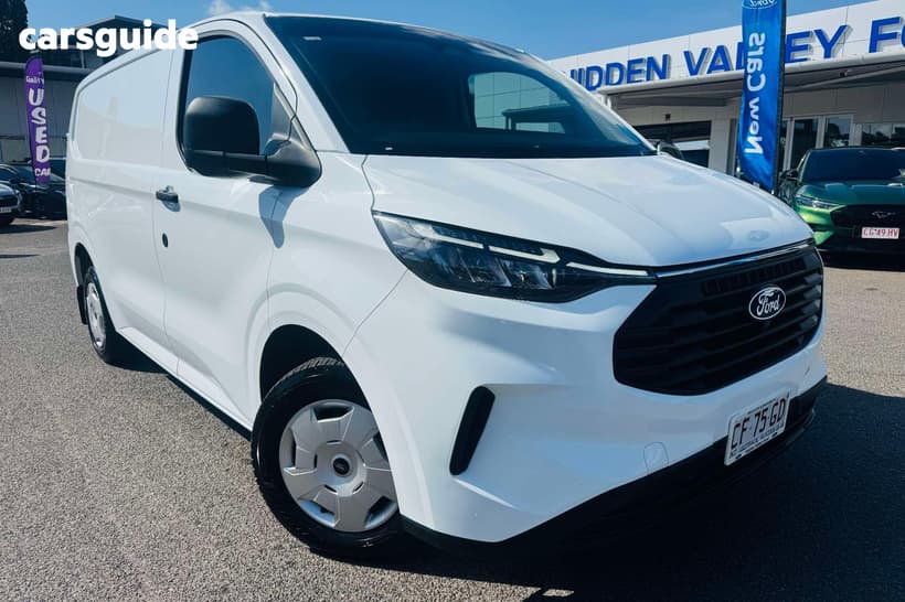 White 2023 Ford Transit Custom Van 320S (Swb)