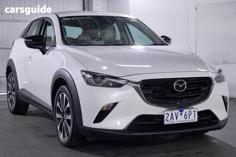 White 2024 Mazda CX-3 Wagon G20 Evolve