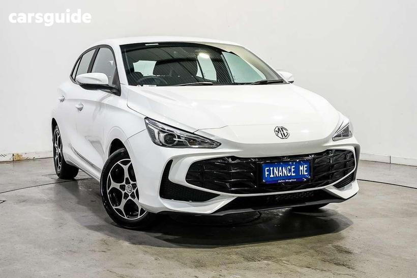 White 2025 MG MG3 Hatchback Excite
