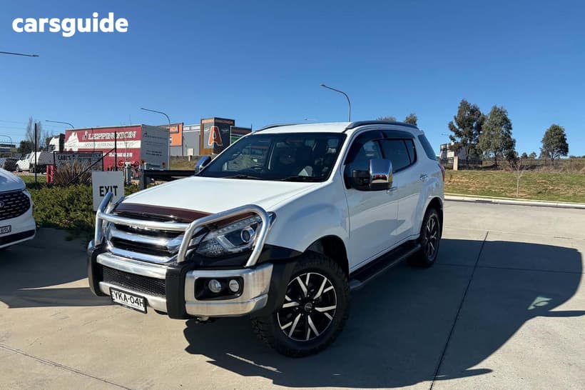 White 2019 Isuzu MU-X Wagon Ls-T (4X4)