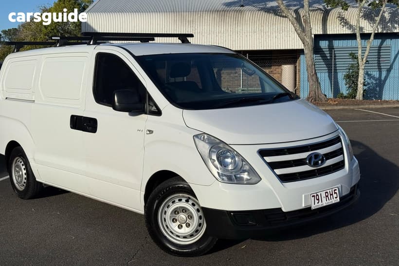 White 2017 Hyundai Iload Van