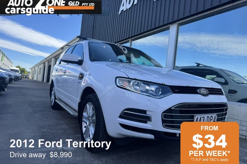 White 2012 Ford Territory Wagon Tx (4X4)