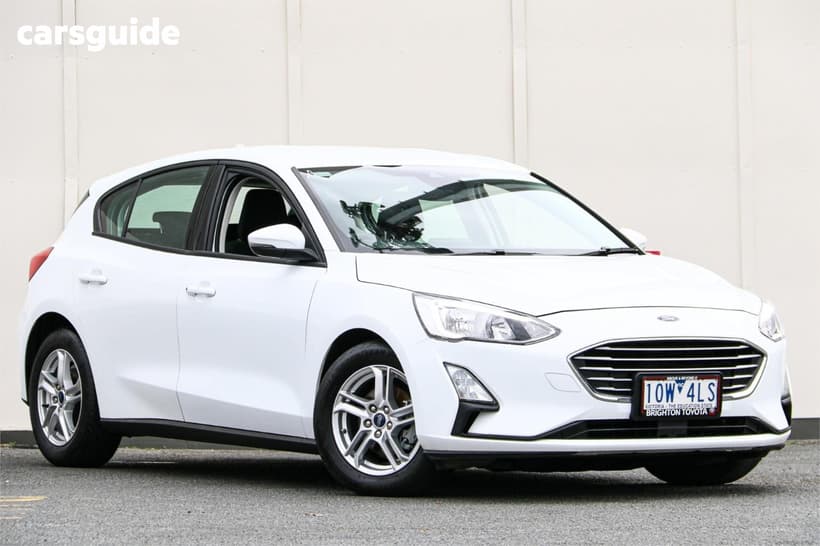 White 2019 Ford Focus Hatchback Trend