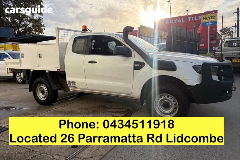 White 2019 Ford Ranger Super Cab Utility Xl 3.2 (4X4)