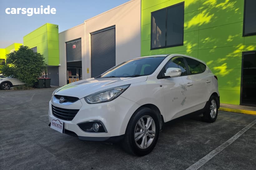 White 2013 Hyundai IX35 Wagon Se (Fwd)