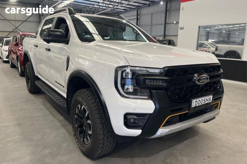 White 2025 Ford Ranger Double Cab Pick Up Wildtrak X 2.0 (4X4)