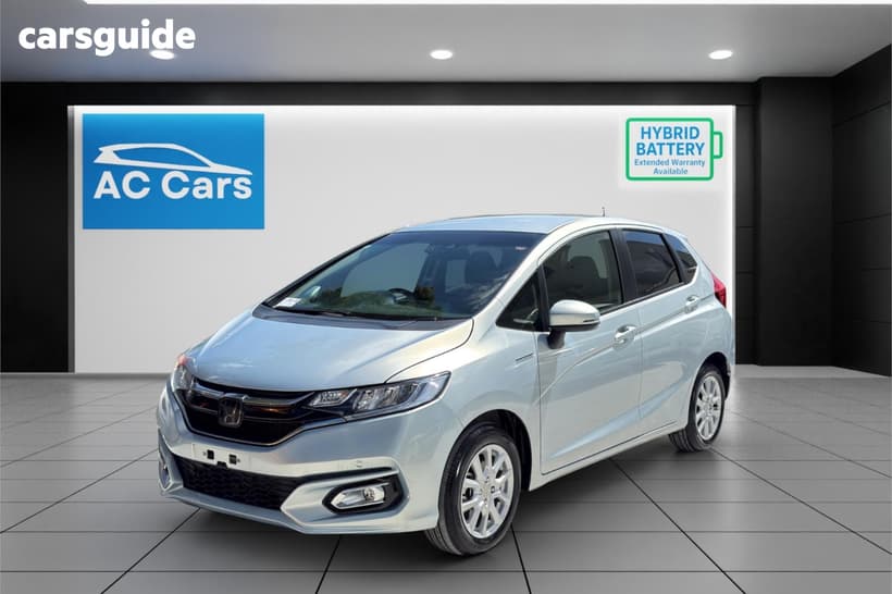 Blue 2019 Honda Fit Hatch HYBRID HONDA SENSING REVERSE CAMERA