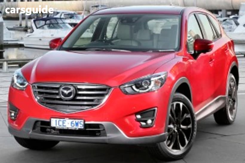 Red 2015 Mazda CX-5 Wagon Maxx (4X4)