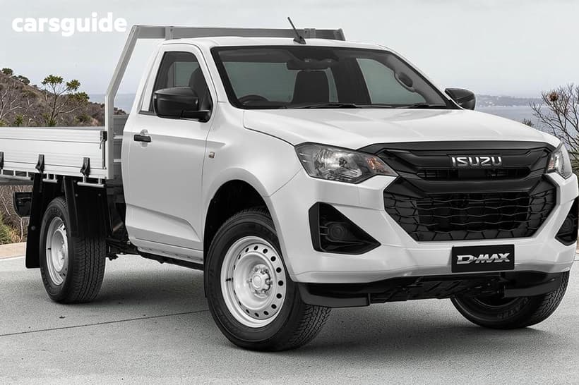 White 2026 Isuzu D-MAX Cab Chassis Sx (4X2) High-Ride
