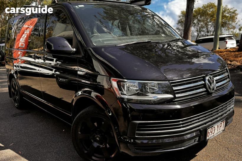 Black 2018 Volkswagen Multivan Wagon Comfortline Tdi340