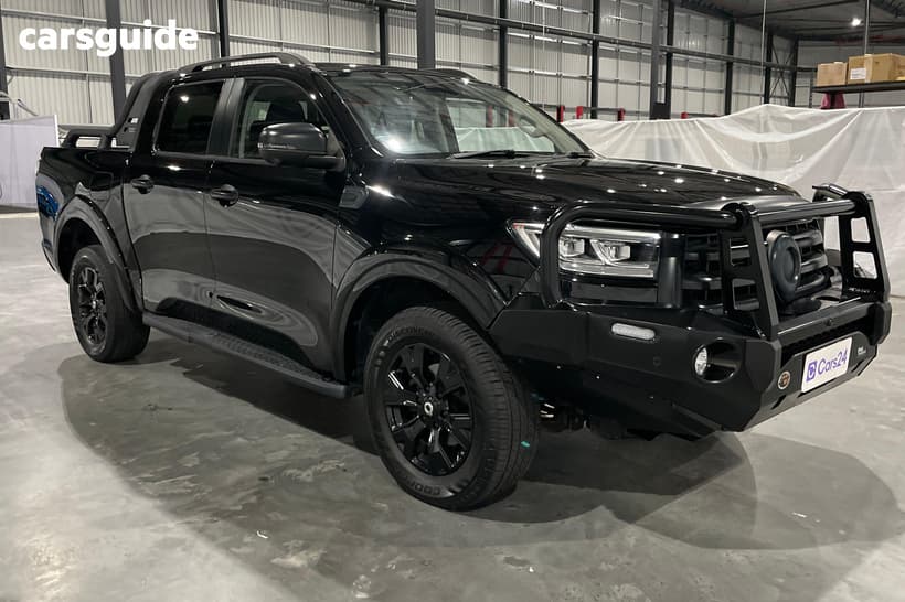 Black 2023 GWM UTE Dual Cab Utility Cannon Vanta (4X4)