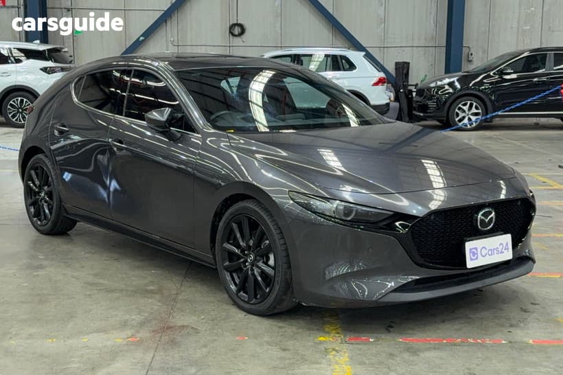 Grey 2020 Mazda 3 Hatchback G25 Astina