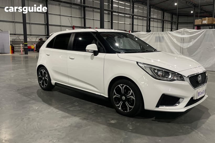 White 2023 MG MG3 Hatchback Excite (With Navigation)