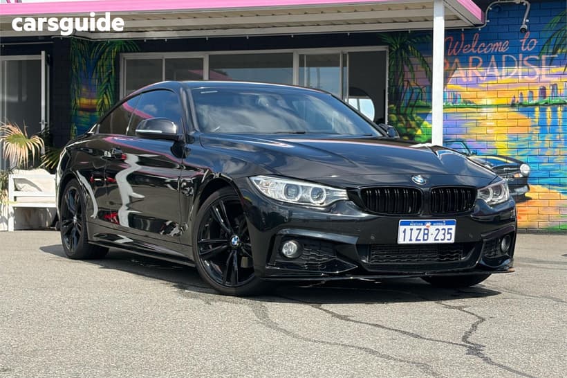 Black 2014 BMW 420D Coupe Sport Line