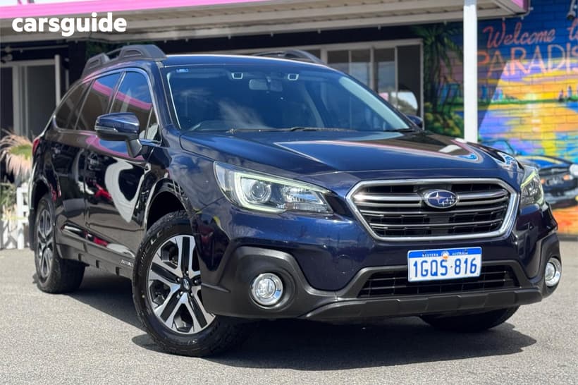 Blue 2018 Subaru Outback Wagon 2.0D