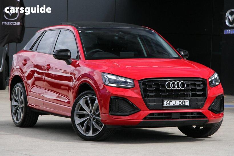 Red 2022 Audi Q2 Wagon 35 Tfsi