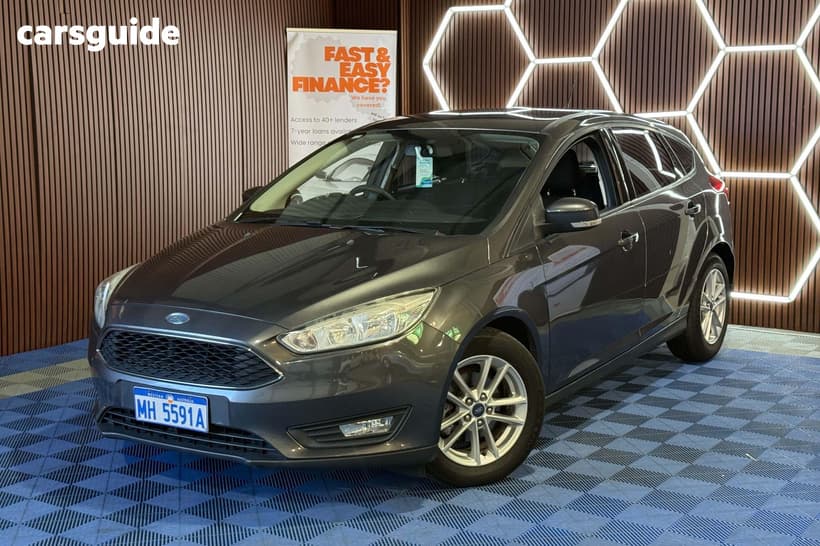 Grey 2017 Ford Focus Hatchback Trend