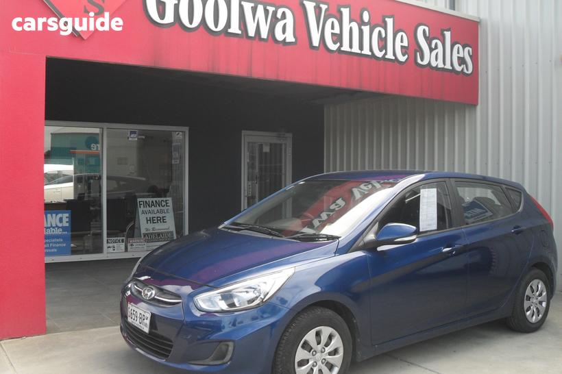 Blue 2016 Hyundai Accent Hatchback Active
