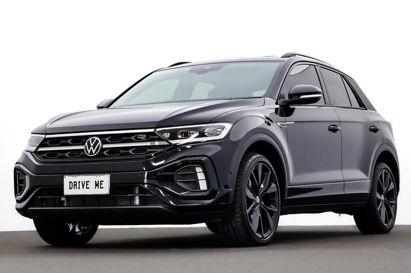 Black 2025 Volkswagen T-ROC Wagon 140Tsi R-Line