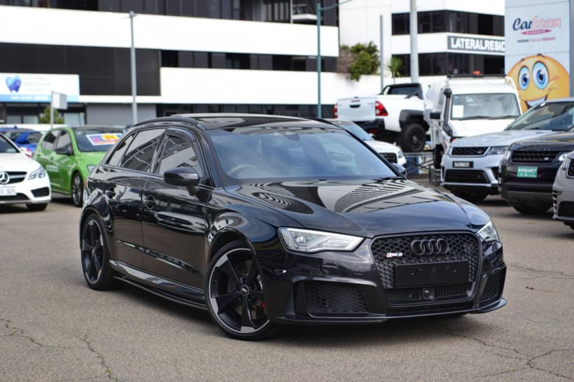 Black 2016 Audi RS3 Hatchback Sportback Quattro