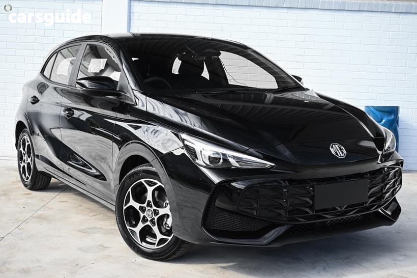 Black 2026 MG MG3 Hatchback Excite