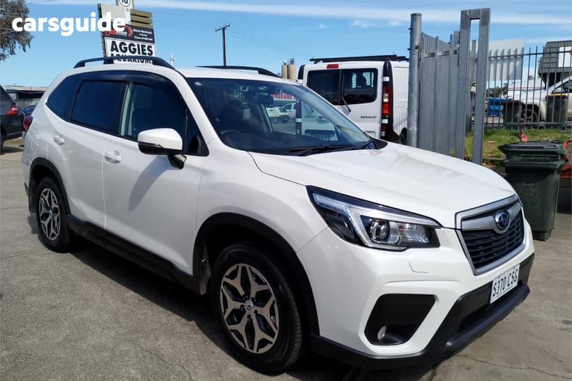 White 2019 Subaru Forester Wagon 2.5I (Awd)