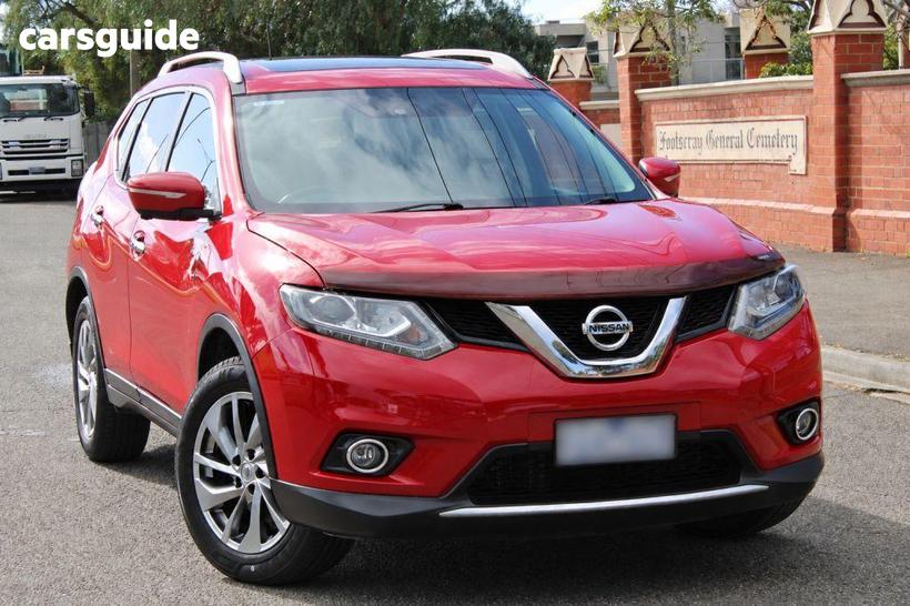 Red 2015 Nissan X-Trail Wagon Tl (Fwd)