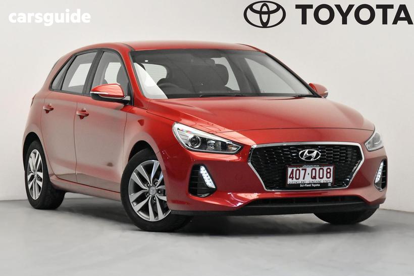 Red 2017 Hyundai I30 Hatchback Active