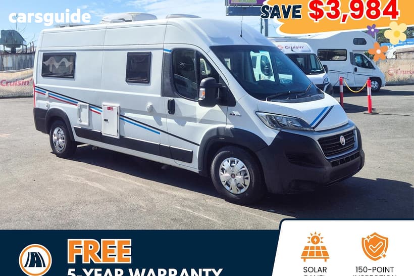 Blue 2019 Fiat Ducato Commercial MOTORHOME