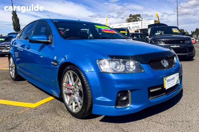 Blue 2012 Holden Commodore Sedan Ss-V Z-Series