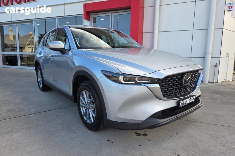 Silver 2022 Mazda CX-5 Wagon Maxx (Fwd)