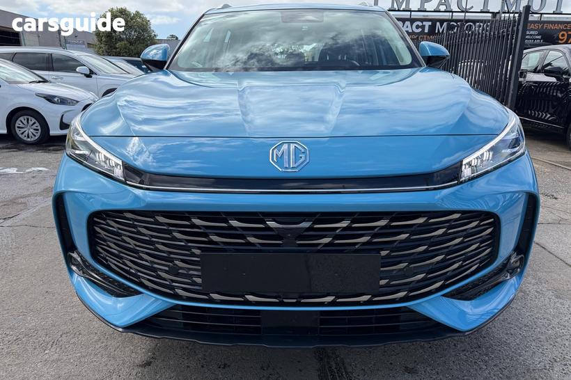 Blue 2025 MG HS Wagon Excite