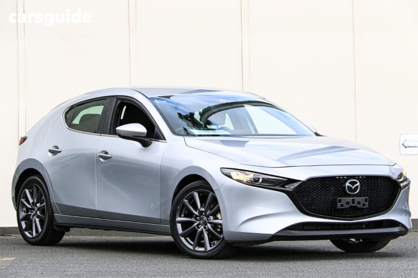 Silver 2020 Mazda 3 Hatchback G20 Evolve