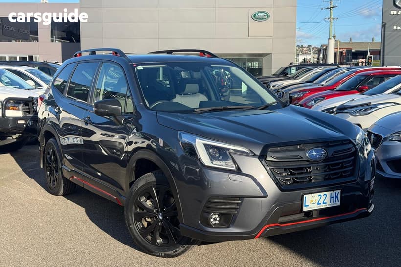 Grey 2023 Subaru Forester Wagon 2.5I Sport (Awd)