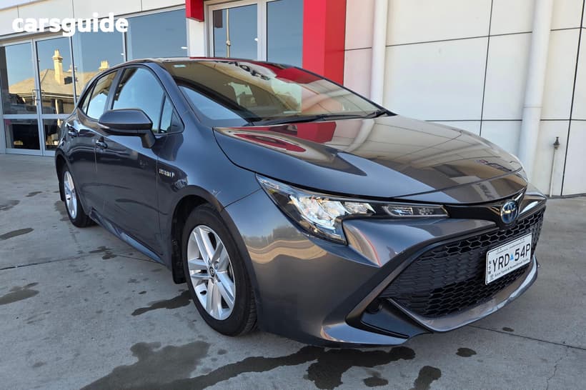 Silver 2022 Toyota Corolla Hatchback Ascent Sport Hybrid