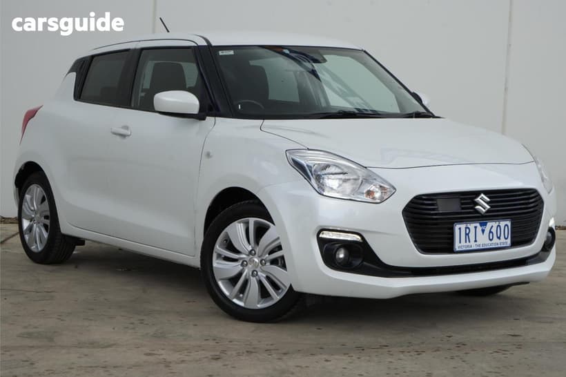 White 2020 Suzuki Swift Hatchback Gl Navi