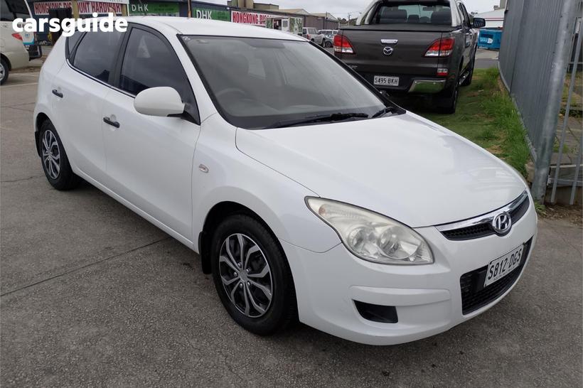 White 2009 Hyundai I30 Hatchback Sx 1.6 Crdi