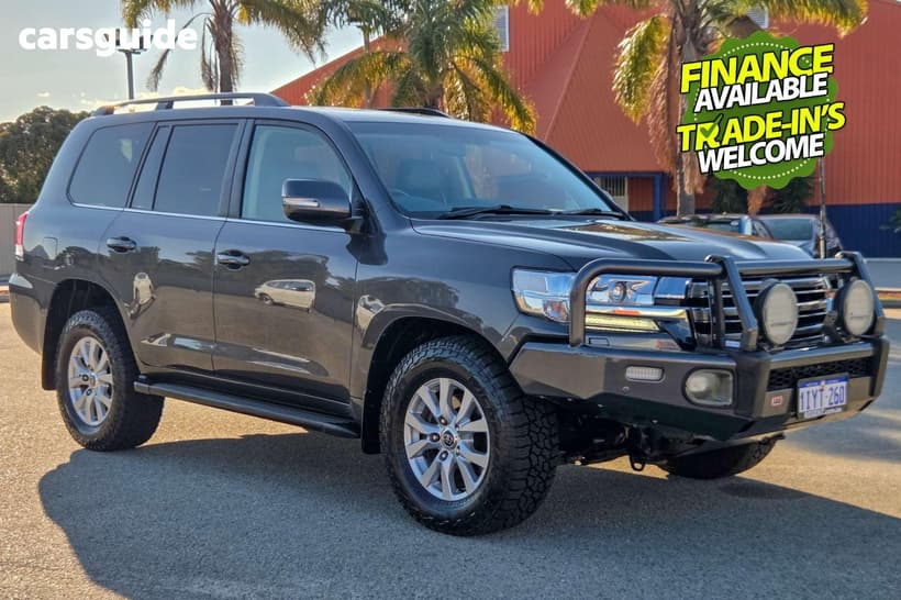 Grey 2018 Toyota Landcruiser Wagon Vx (4X4)