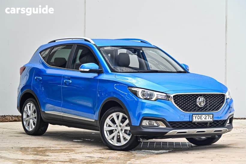Blue 2023 MG ZS Wagon Excite