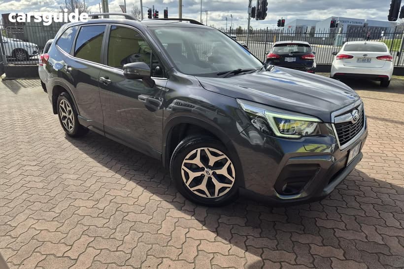 Grey 2020 Subaru Forester Wagon 2.5I (Awd)