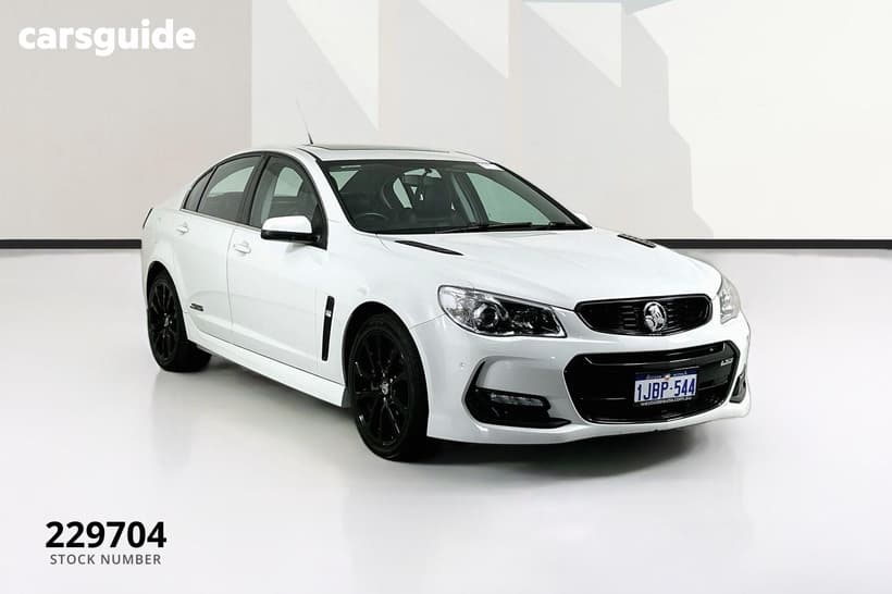 White 2016 Holden Commodore Sedan Ss-V
