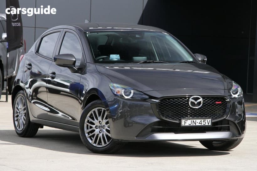 Grey 2024 Mazda 2 Hatchback G15 Evolve
