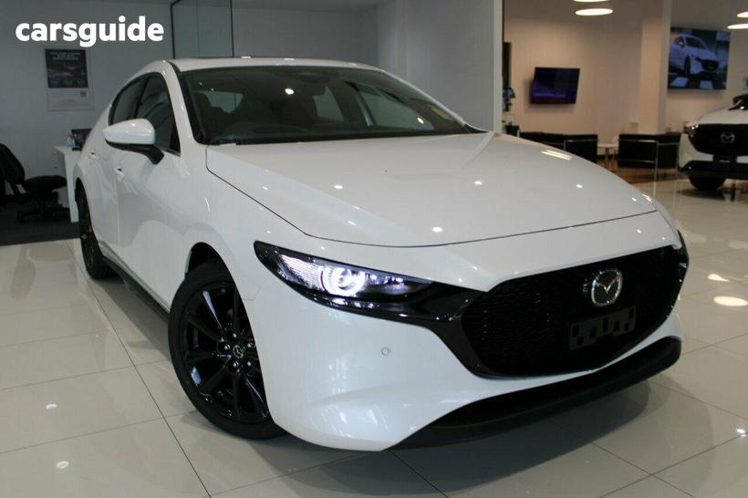 Black 2026 Mazda Mazda3 Hatchback G25 Astina