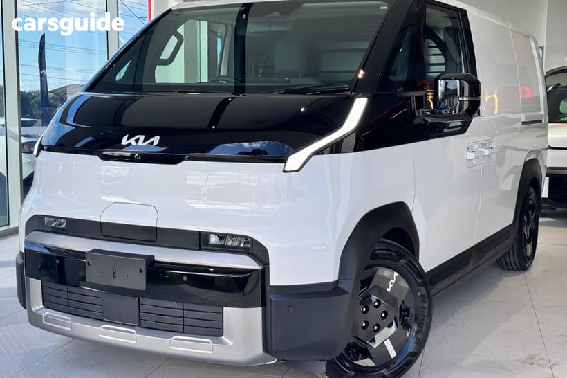 White 2026 Kia Pv5 Van Cargo S Long Range