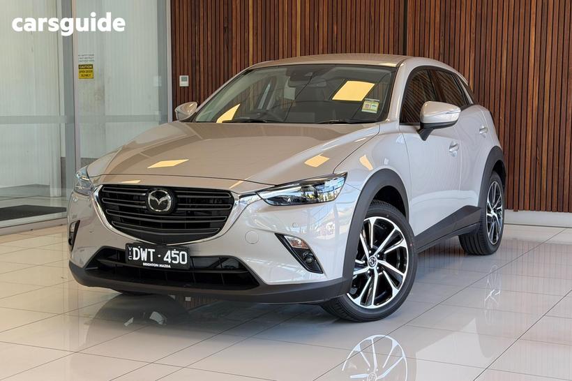 Silver 2025 Mazda CX-3 Wagon G20 Evolve