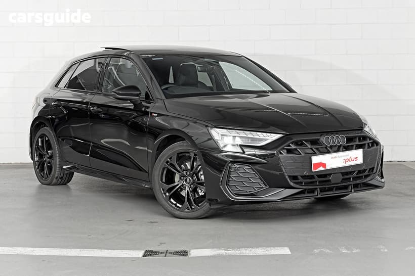 Black 2025 Audi A3 Sportback 35 Tfsi S Line (Mhev)