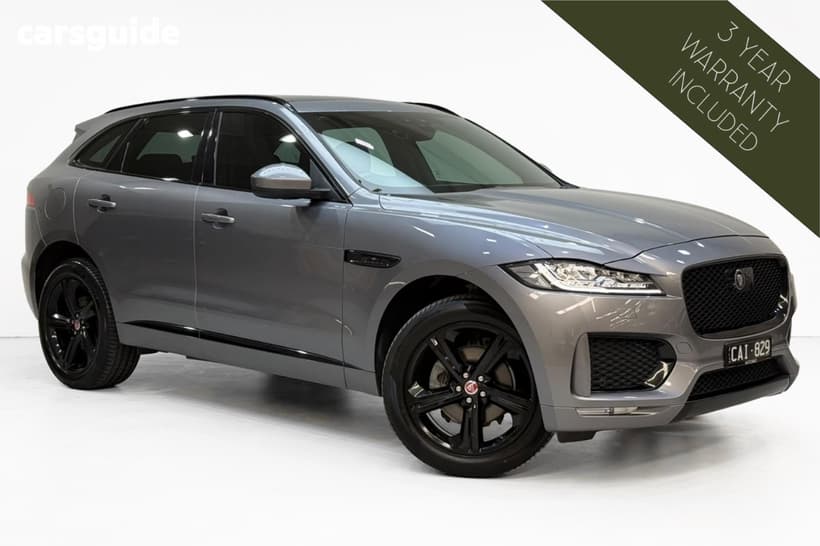 Grey 2020 Jaguar F-Pace Wagon 20D Chequered Flag Awd (132Kw)