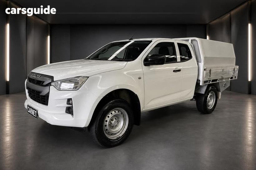 White 2021 Isuzu D-MAX Space Cab Chassis Sx (4X2) High-Ride